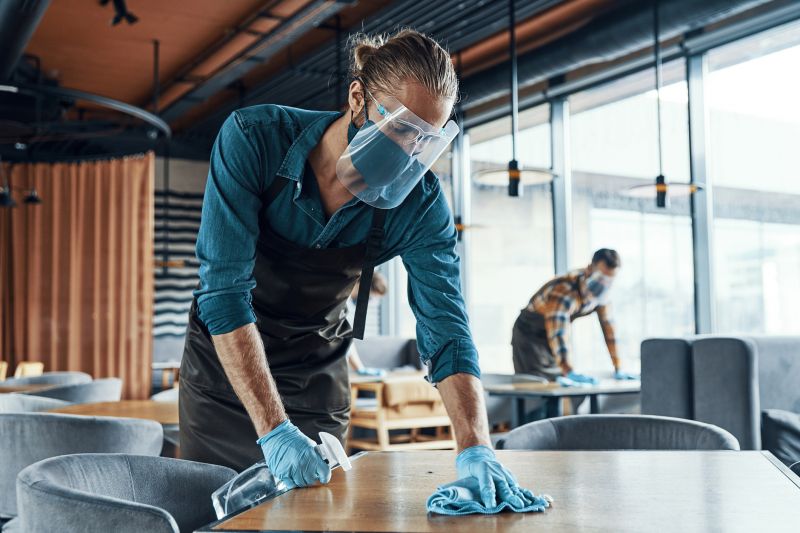 Commercial Kitchen Mopping in Shreveport, LA