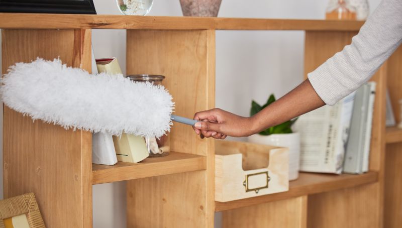 Before and After Dust Cleaning